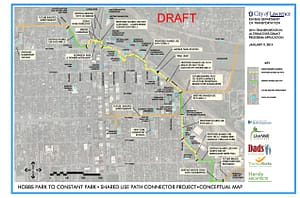 Conceptual Map of the Proposed Route