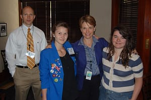 Local French Exchange student visits