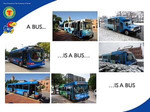 A bus is a bus is a bus