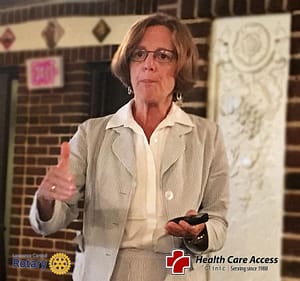Beth Llewellyn Health Care Access | Lawrence Central Rotary